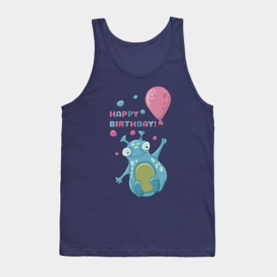 Birthday party with balloon Tank Top